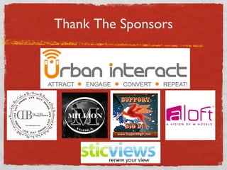 Thank The Sponsors 