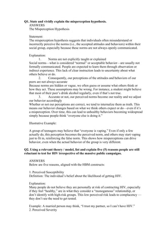 Misperception Example SOCIAL BEHAVIOR.docxkjwbjewjbewkjeewkewkkjewe | DOCX
