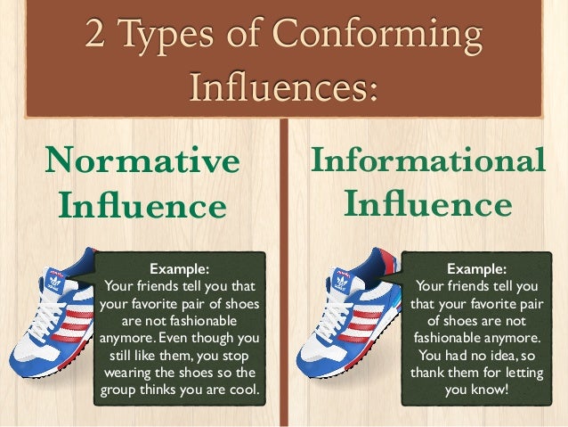 nomative-informational-influence