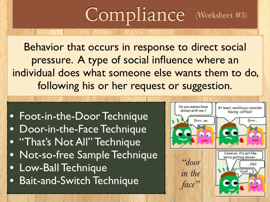 Social Influences on Behavior