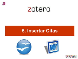 5. Insertar Citas 