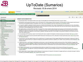 UpToDate (Sumarios)
Revisado 16 de enero 2014

 