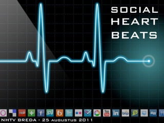 Crowdbooster.com
                           SOCIAL
               Social Heart Beats
                                HEART
                                BEATS




NHTV BREDA - 25 augustus 2011
 