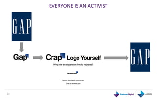 EVERYONE	
  IS	
  AN	
  ACTIVIST	
  	
  




23	
  
 