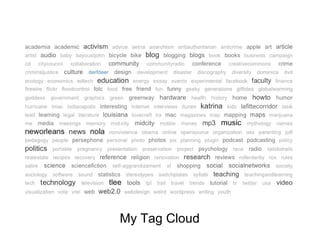 My Tag Cloud 