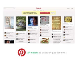 104 millions de visites uniques par mois !
 