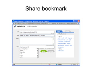 Share bookmark 