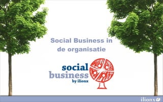 Social Business in
  de organisatie
 