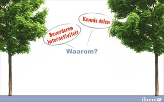 K e n n i s de le
                                     n
           en
         er it
       rd te
    vo i v i
 Be c t
   te ra
In
        Waarom?
 
