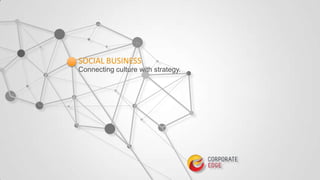 SOCIAL BUSINESS
Connecting culture with strategy.
 