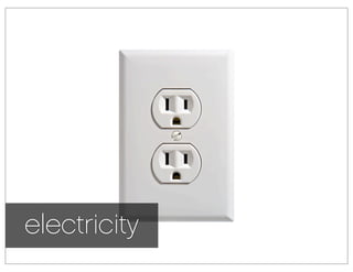 electricity
 