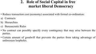 Liberal Amount Social capital civil society and democracy | PPTX