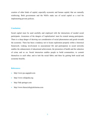 Social Capital in Bangladesh [Md. Abdur Rakib] | PDF