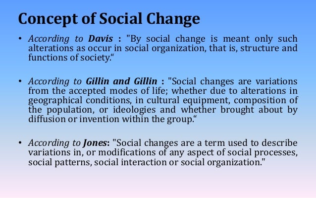 of functions composition n Social change of functions composition n Social change