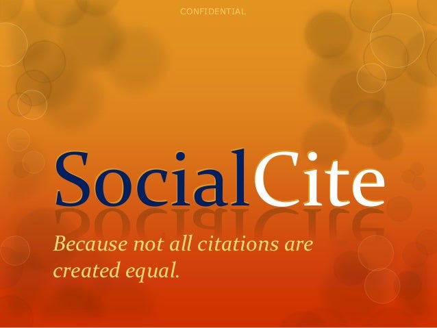 Socialcite Makes Its Debut At The Highwire Press Meeting