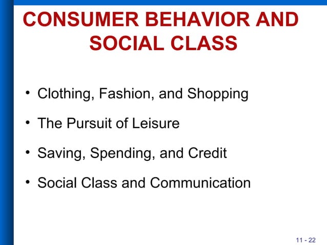 Social Class PPT