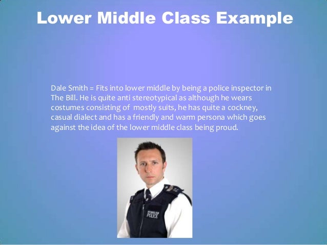 Dating lower social class