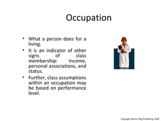 Social Class and Reference Group Influences | PPT