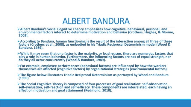 Social cognitive theory | PPT