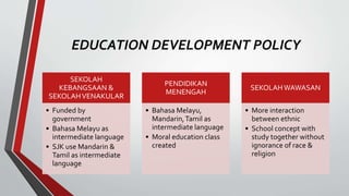 Social Cohesion in Education Viewpoint in Malaysia | PPTX