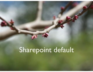 Sharepoint default
 