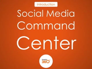 Introduction

Social Media

Command

Center

 