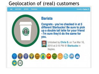 Geolocation of (real) customers