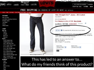 This has led to an answer to…
What do my friends think of this product?
 