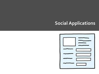 Social Applications
 