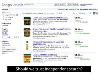 Should we trust independent search?
 