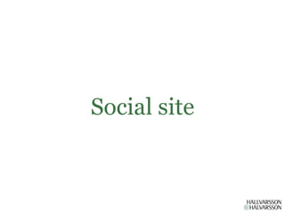 Social site
 