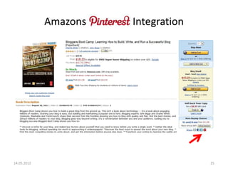 Amazons Pinterest Integration

14.05.2012

25

 