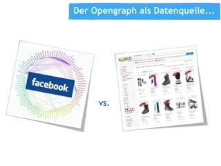 Der Opengraph als Datenquelle...




     vs.
 