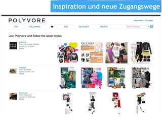 Inspiration und neue Zugangswege
 
