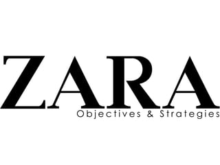 O b j e c t i v e s & S t r a t e g i e s
 