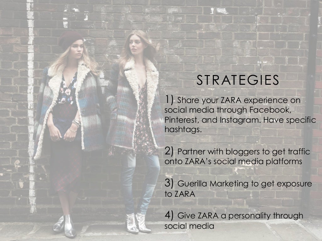 ZARA Social Media Strategy