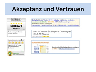 Akzeptanz und Vertrauen
 