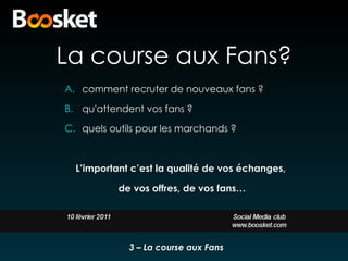 Social commerce, l'ère du f-shopping - Josue Solis (Boosket) - Social Media Club France