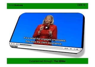 Experienced through: The IBMer
                             
   16
 