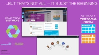 AND THAT'S IBM CONNECTIONS
 
