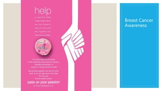Breast Cancer
Awareness
 