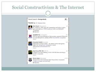 Social Constructivism & The Internet
 