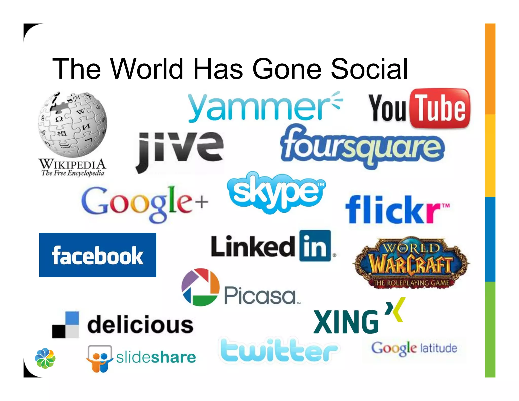 The World Has Gone Social
 