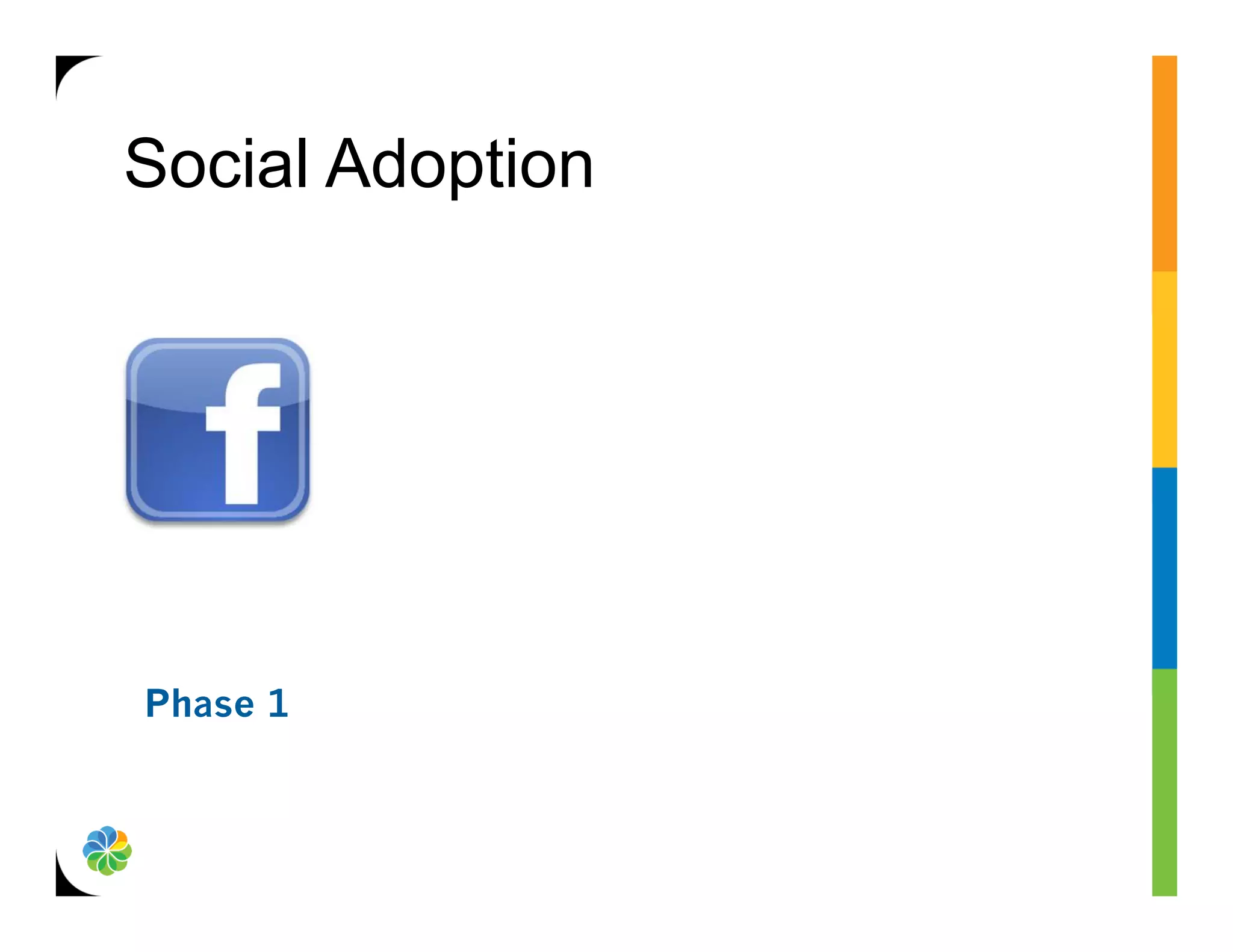 Social Adoption




Phase 1
 