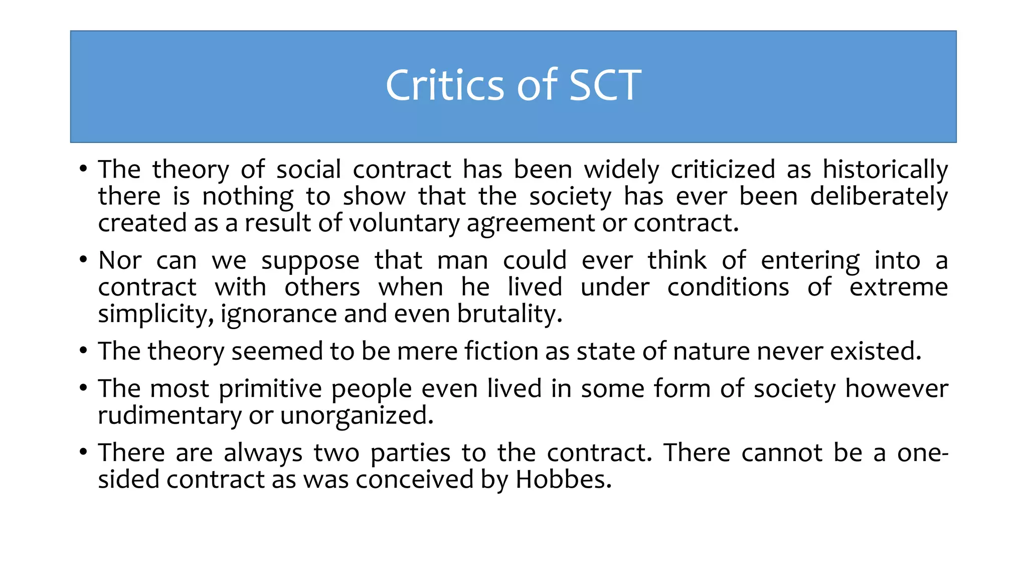 Social contract theory | PPTX