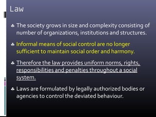 Social Control