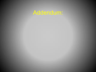 Addendum:
 