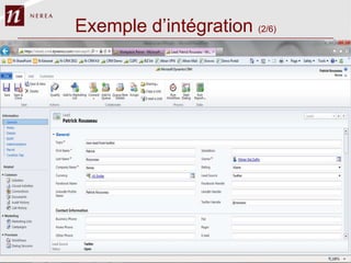 Exemple d‟intégration (2/6)
 