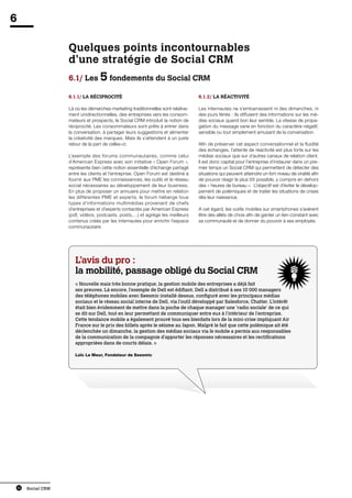 Social CRM - vers la Relation Client augmentée