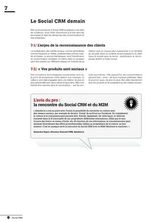 Social CRM - vers la Relation Client augmentée